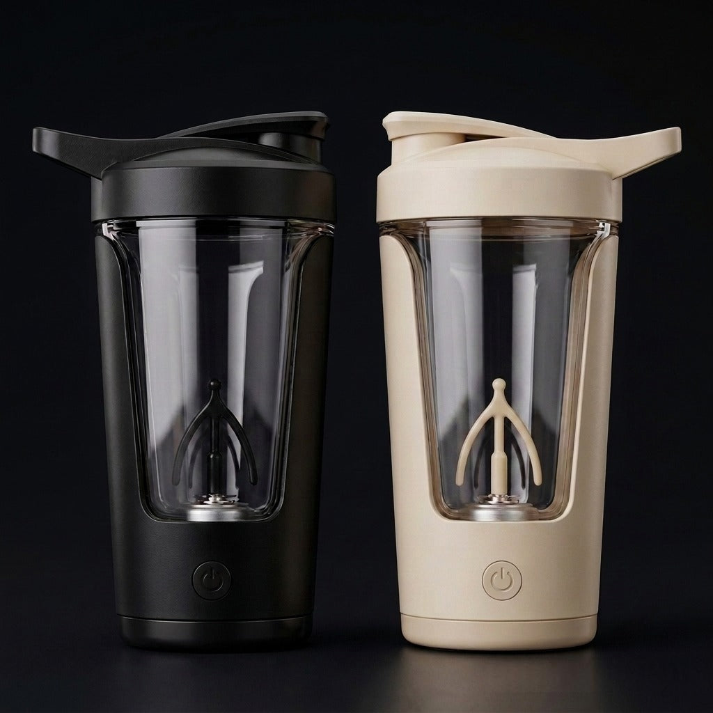 COMPOUND Electric Shaker — Smooth Mix in 10 Seconds